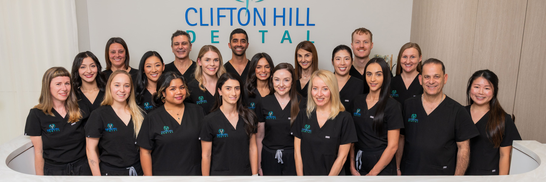 The dental team at Clifton Hill Dental